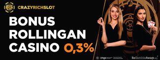 BONUS REBATE CASINO 0.8%