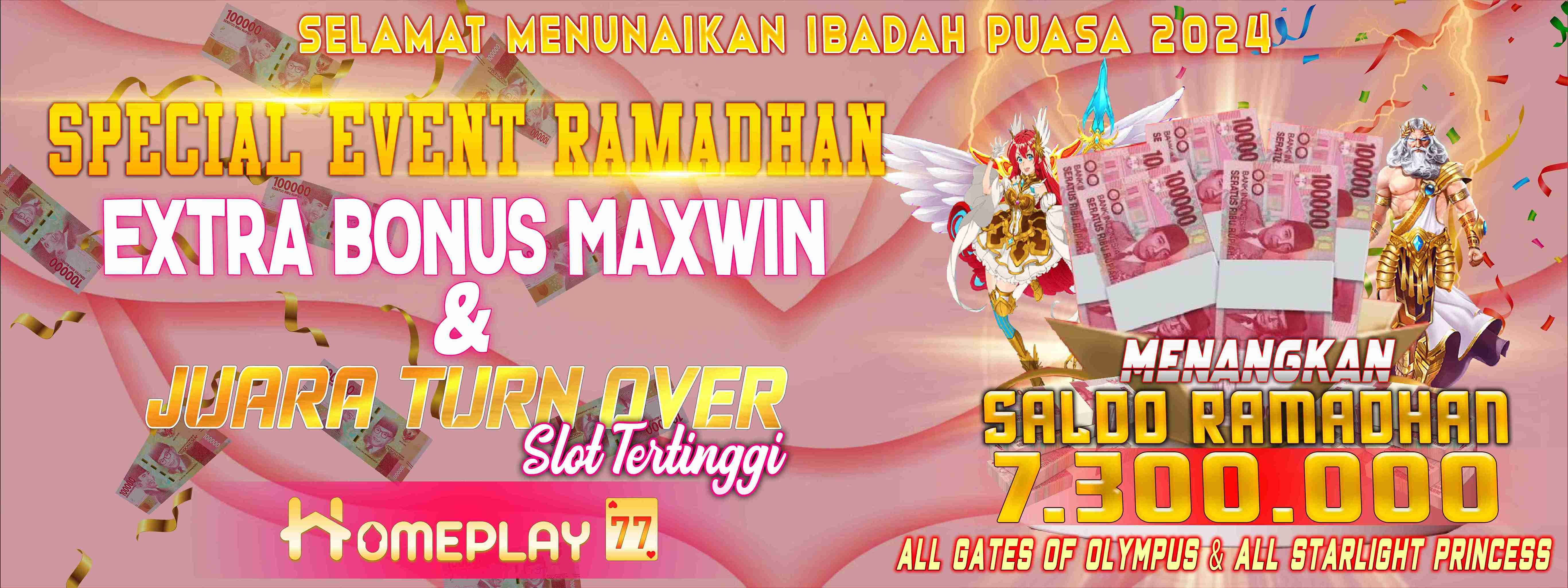 EVENT MAXWIN & TURN OVER HOMEPLAY77