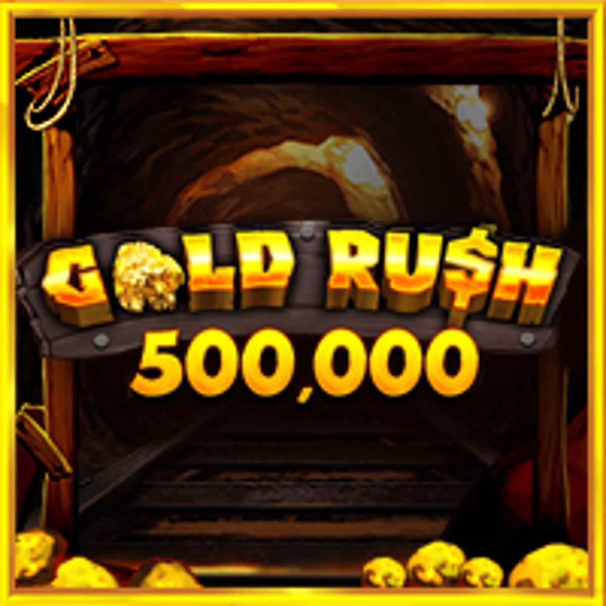 Scratch card--Gold Rush 500,000