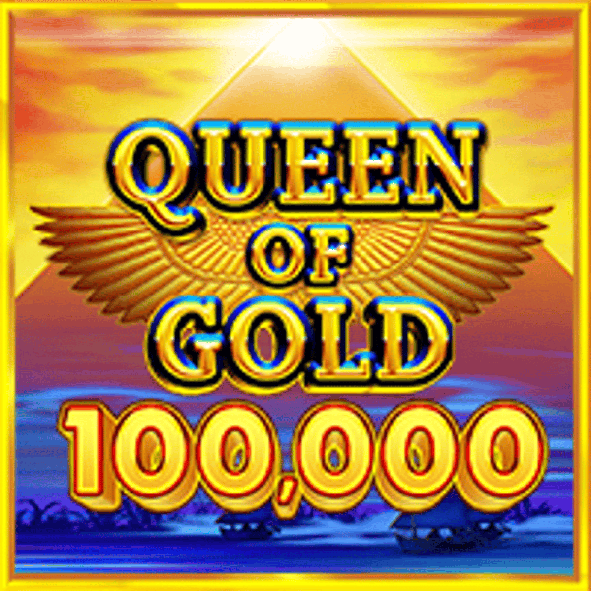 Scratch card--Queen of Gold 100,000