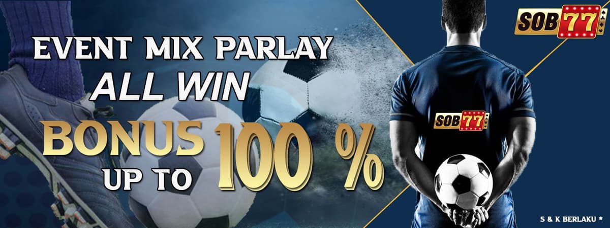 Event Mix Parlay Bonus Up to 100% Banner