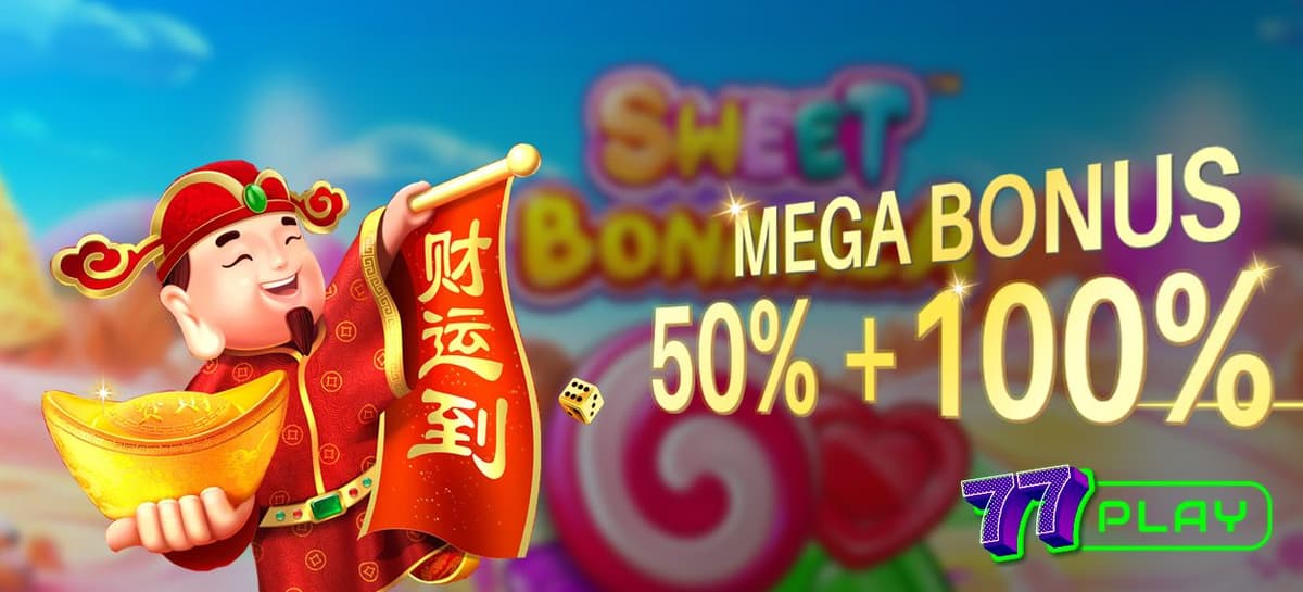 Promo Mega Bonus Member Baru 50%+100%