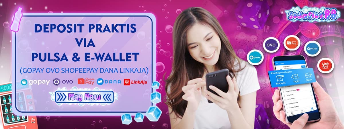 Deposit Pulsa & E-wallet Banner