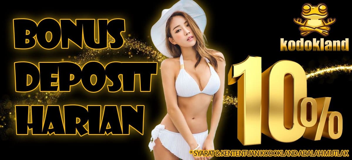 BONUS DEPO HARIAN 10% KODOKLAND
