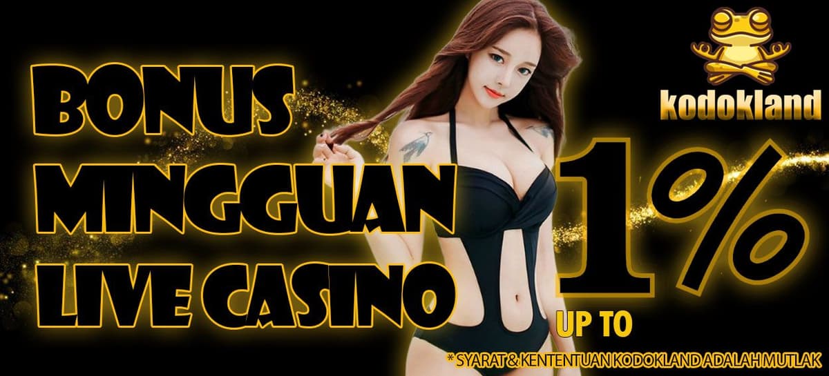 Bonus Mingguan Rollingan Live Casino KODOKLAND