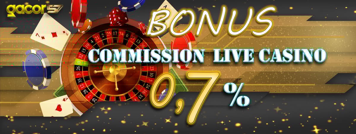 Comission Live Casino Banner