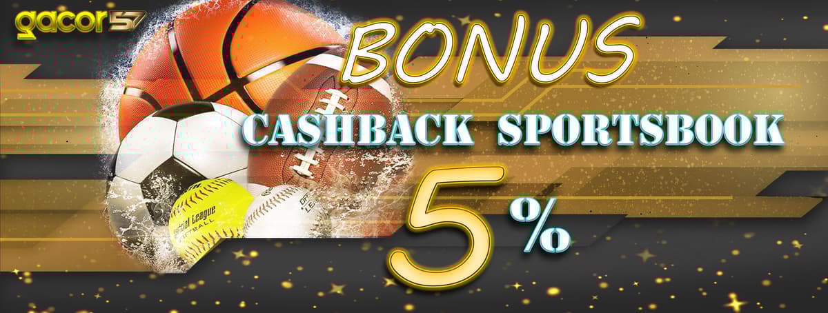 Cash Back SPORTBOOKS 5% Banner