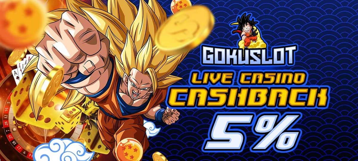 LIVE CASINO CASHBACK 5%