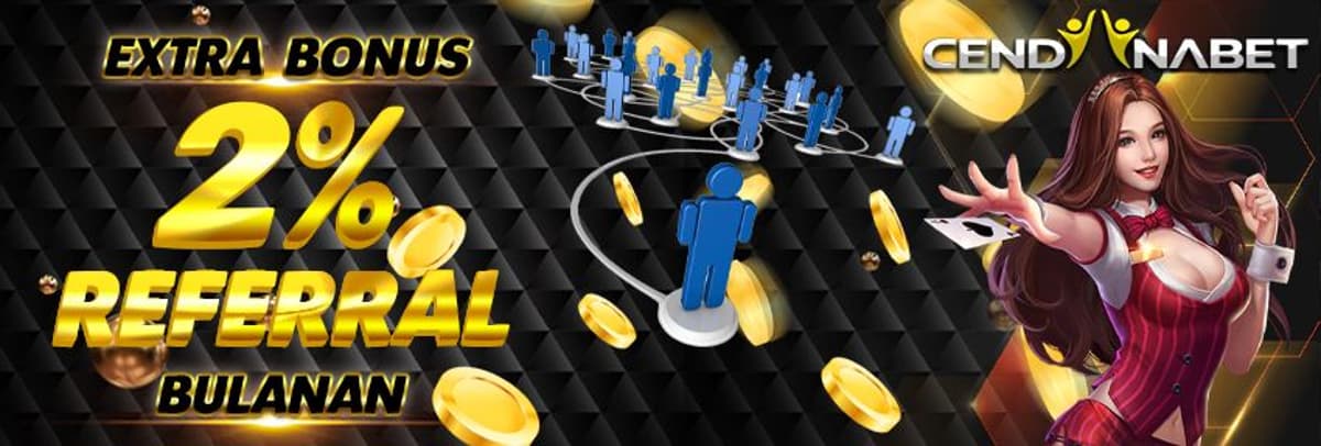 BONUS REFERRAL 2% SETIAP BULAN SEUMUR HIDUP