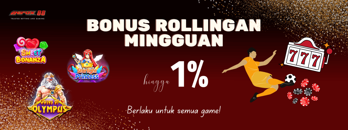 BONUS ROLLINGAN MINGGUAN (ALL GAME)
