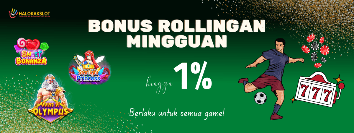 BONUS ROLLINGAN MINGGUAN (ALL GAME)