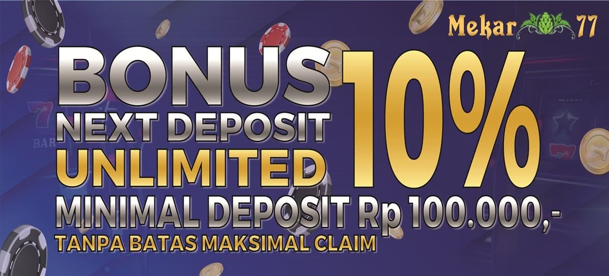 BONUS HARIAN MEMBER SETIA 10%