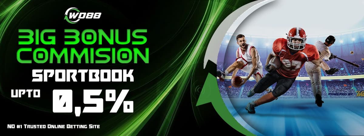 Bonus Commission Sports Up To 0.50% Banner