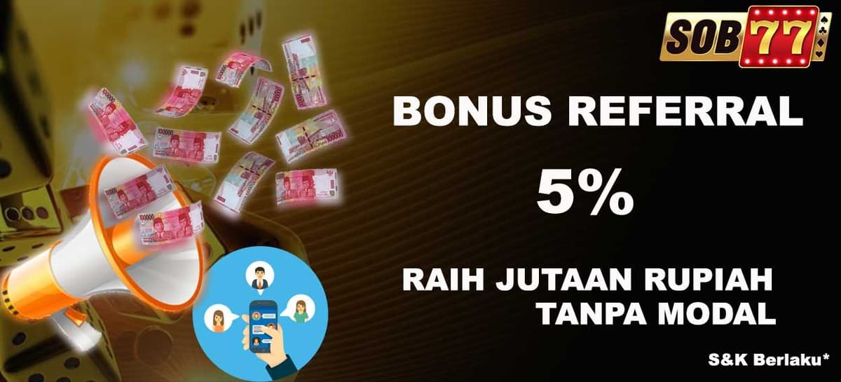 Bonus Referral 5%
