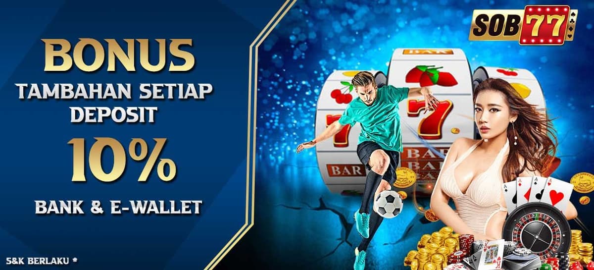 Bonus Next Deposit 10% Setiap Deposit