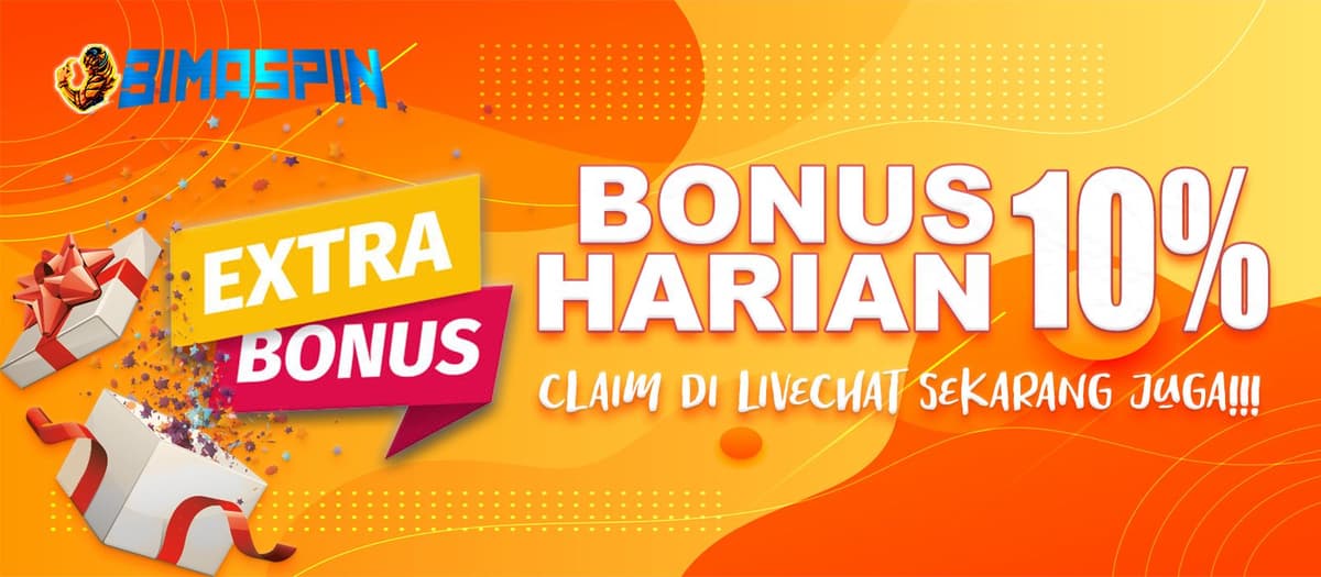 BONUS HARIAN 10%