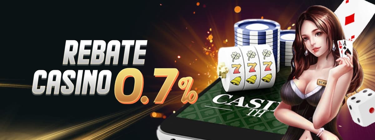Rebate Live Casino Banner