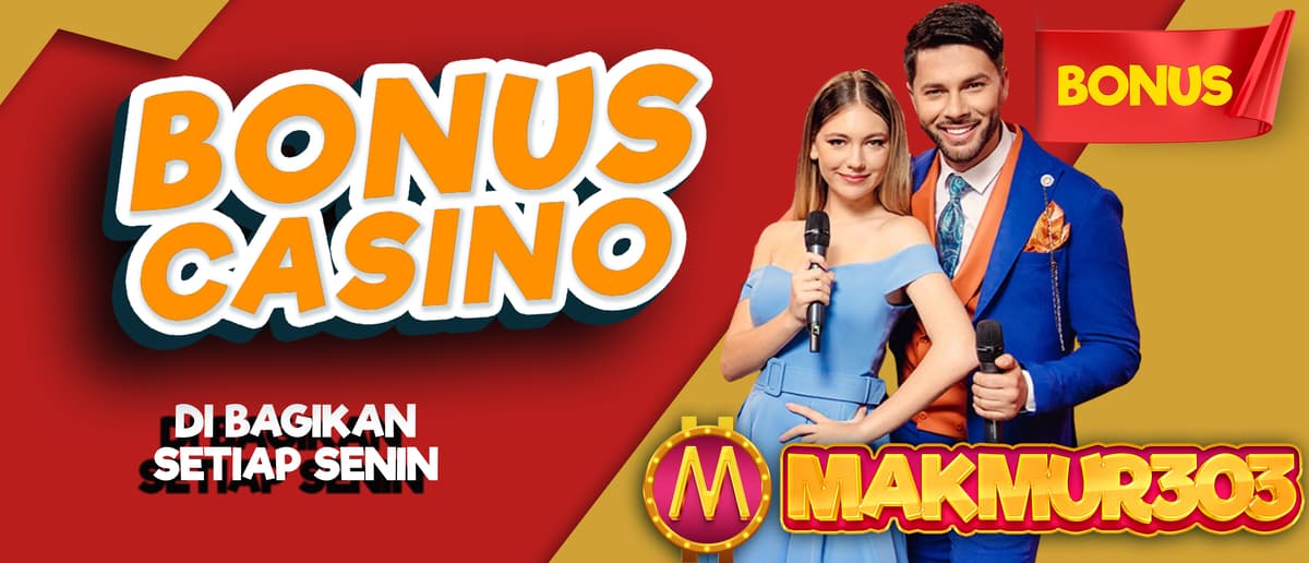 BONUS ROLLINGAN CASINO MAKMUR303 Banner