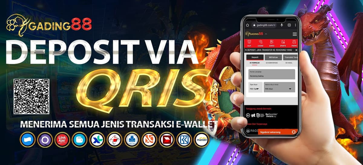 DEPOSIT VIA QRIS Banner