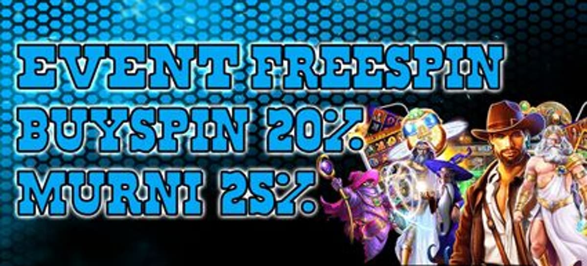 Event Freespin Slot Murni & Buy Freespin Slot