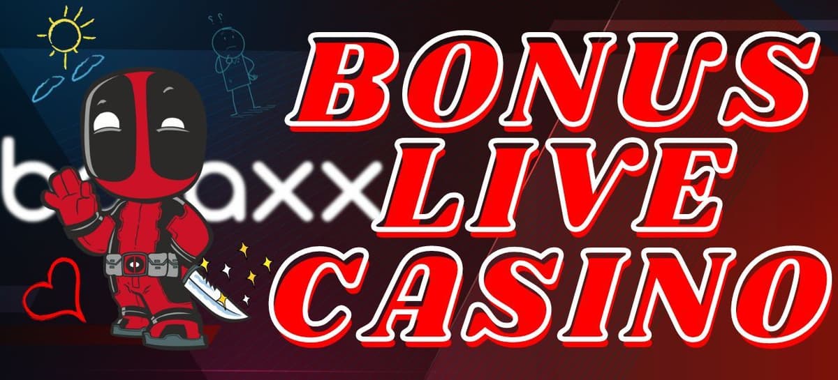 BONUS LIVE CASINO Banner