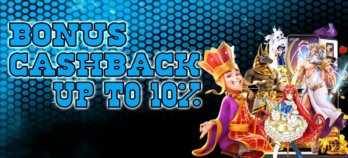 Bonus Mingguan Cashback Up To 10%