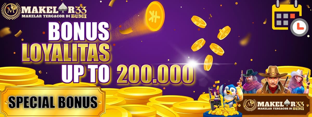 SPESIAL BONUS LOYALITAS MEMBER IDR 100.000 Banner