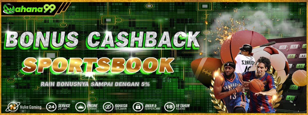 CASH BACK SPORTSBOOK 5%