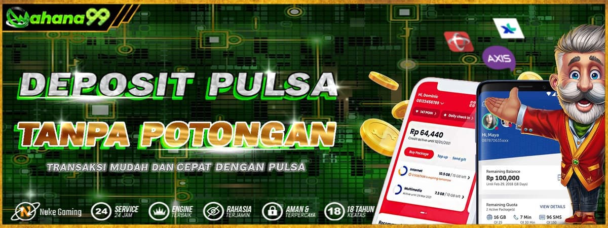 PULSA TANPA POTONGAN