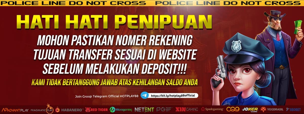 HATI HATI PENIPUAN Banner