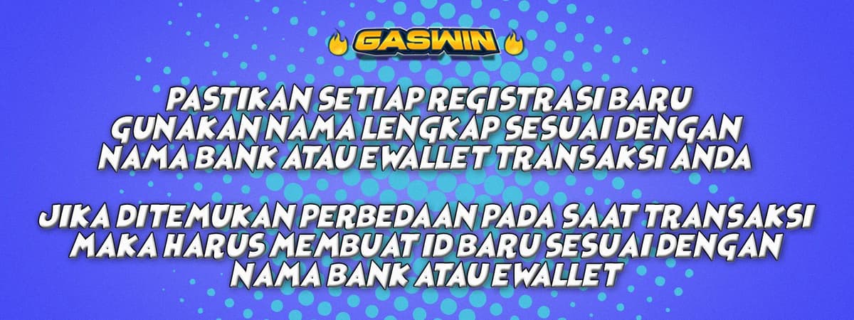 REGISTRASI NAMA LENGKAP Banner