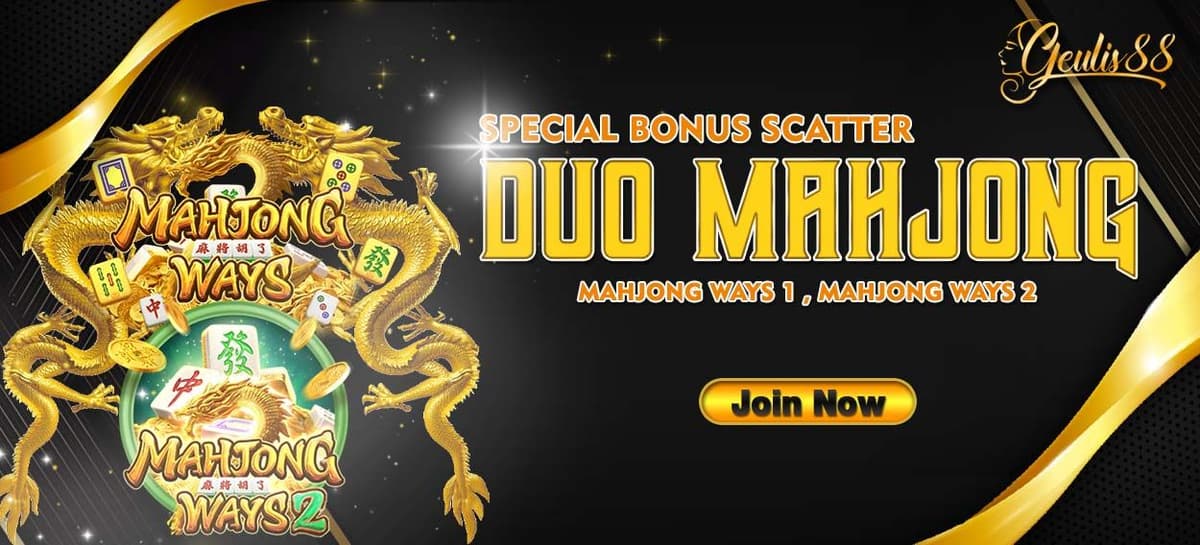 SPECIAL BONUS SCATTER DUO MAHJONG