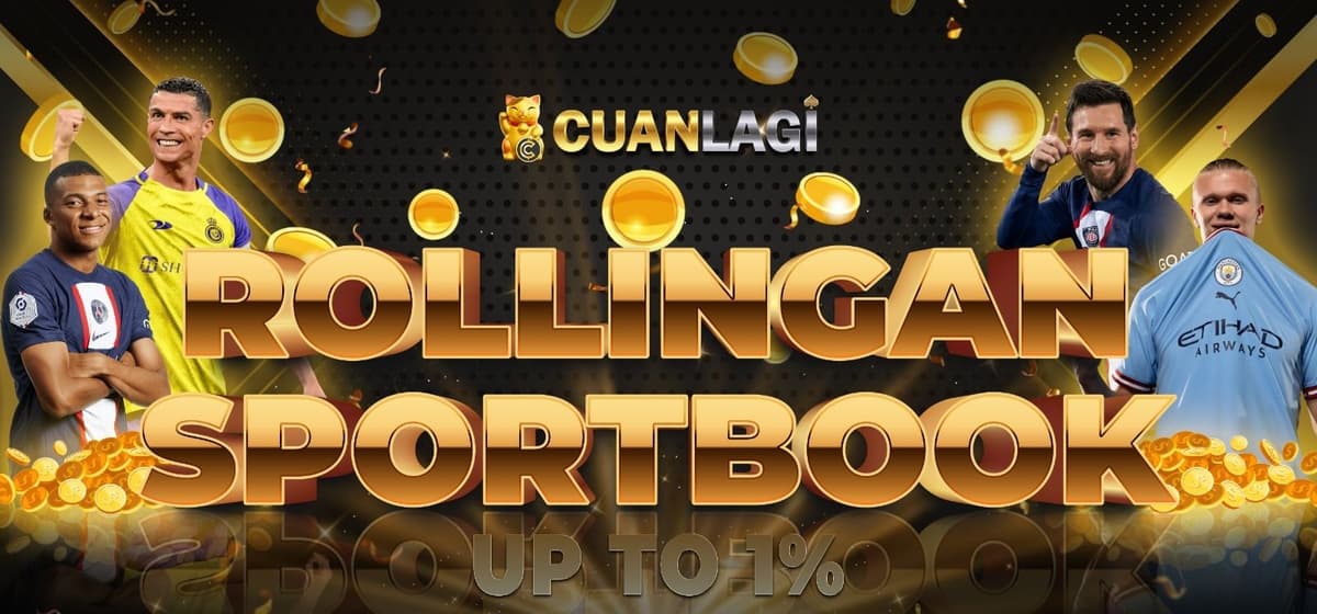 BONUS ROLLINGAN MINGGUAN SPORTBOOK UP TO 1%