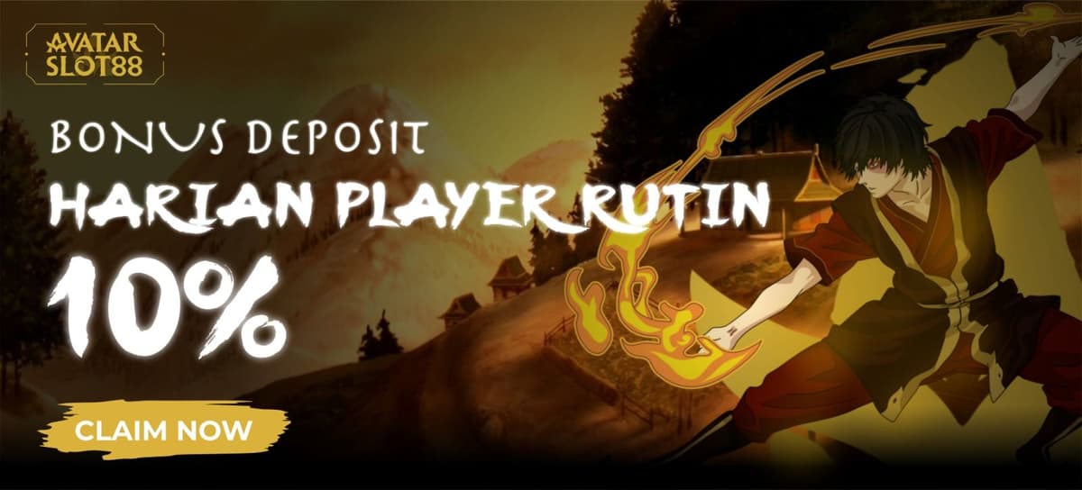 BONUS HARIAN PLAYER RUTIN 10%