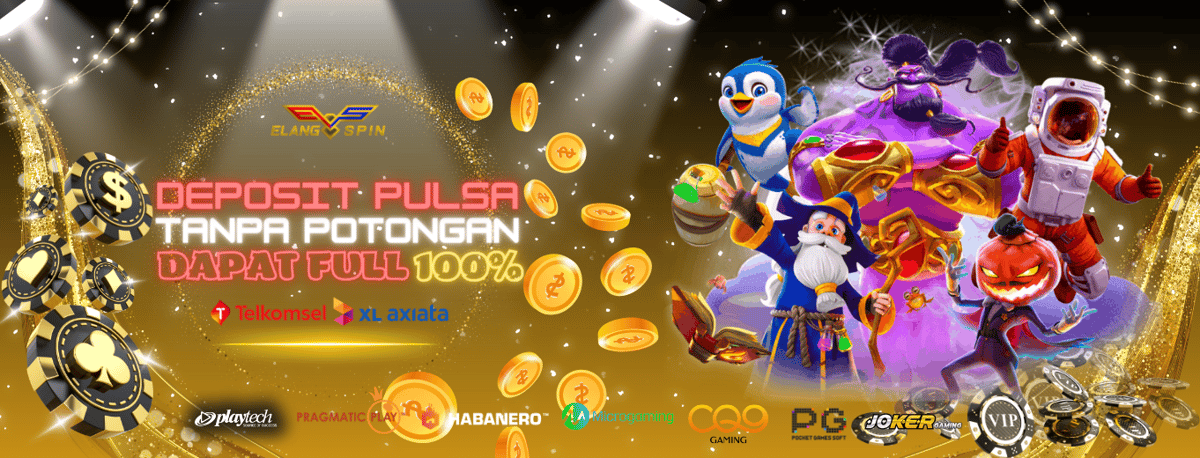 DEPOSIT PULSA 100% Banner