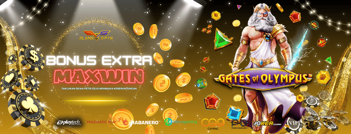 BONUS EXTRA MAXWIN ZEUS Banner