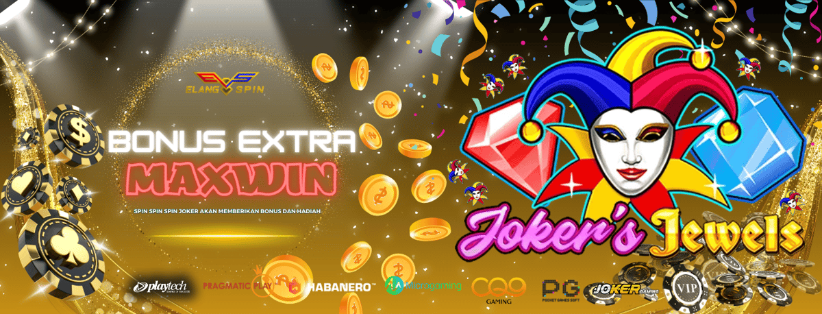 BONUS EXTRA MAXWIN JOKER Banner