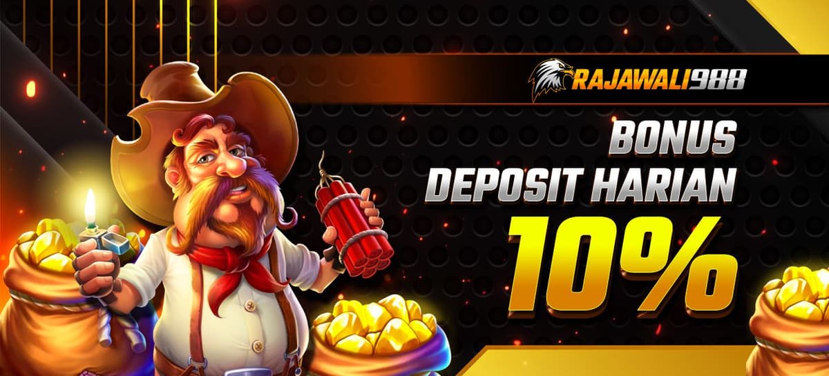 BONUS DEPOSIT HARIAN 10%