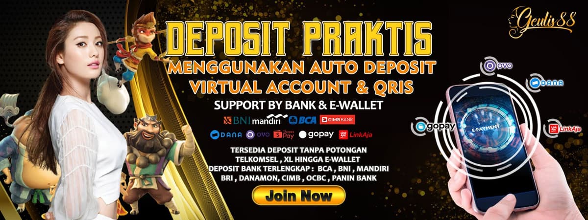 Deposit Pulsa & E-wallet Banner