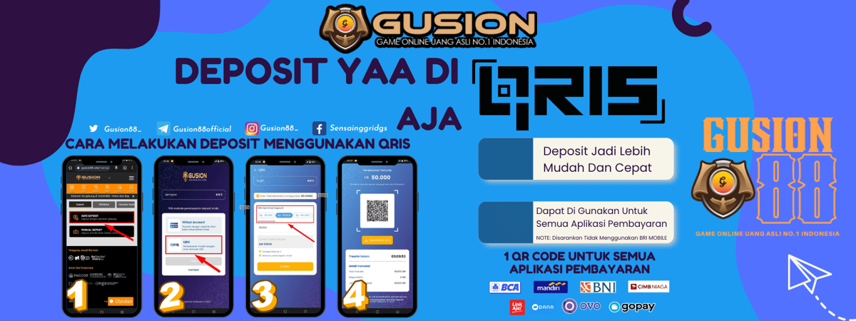 AUTO DEPOSIT QRIS Banner