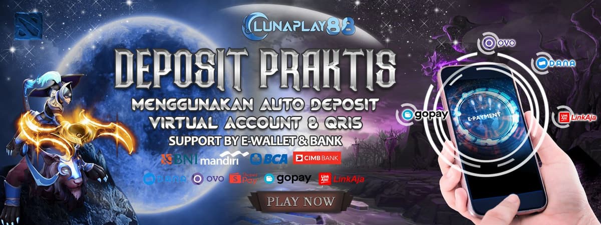 Deposit Pulsa & E-wallet Banner