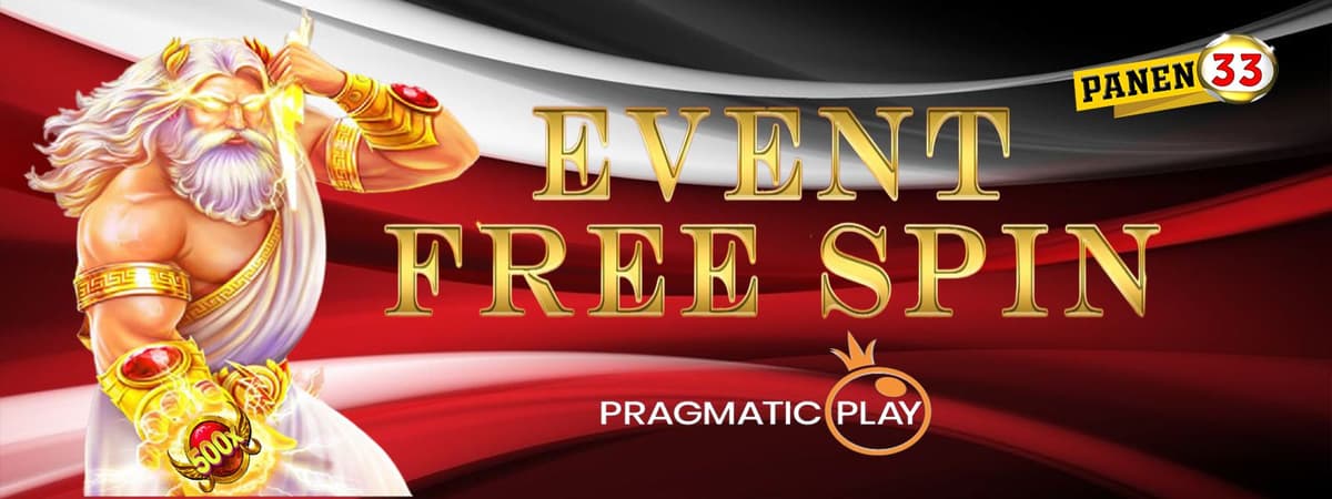 EVENT FREESPIN EVENT FREESPIN PRAGMATIC Banner