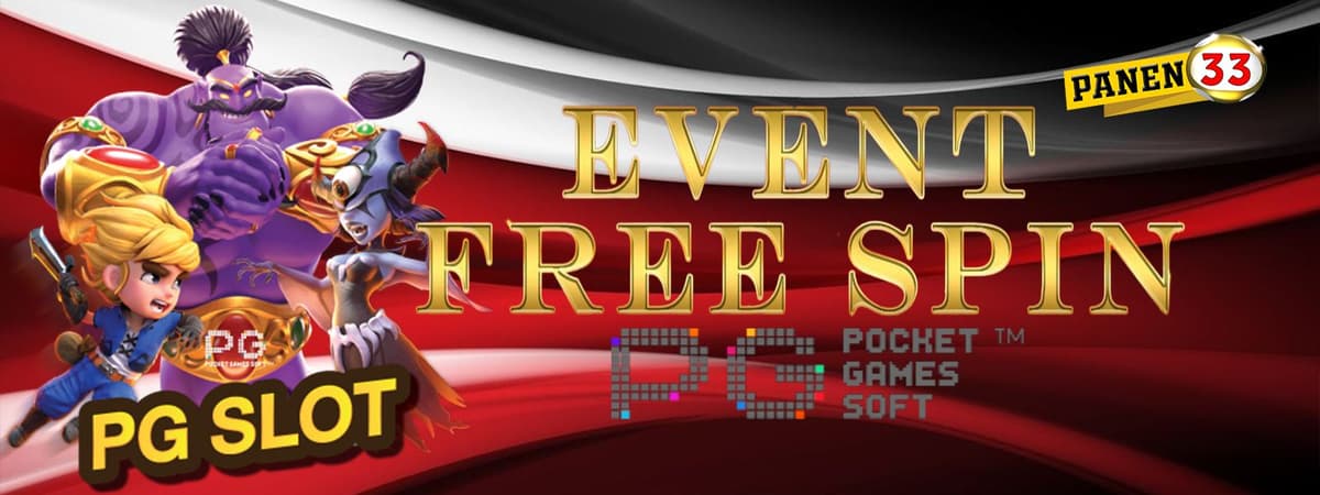 EVENT FREESPIN PG SOFT Banner