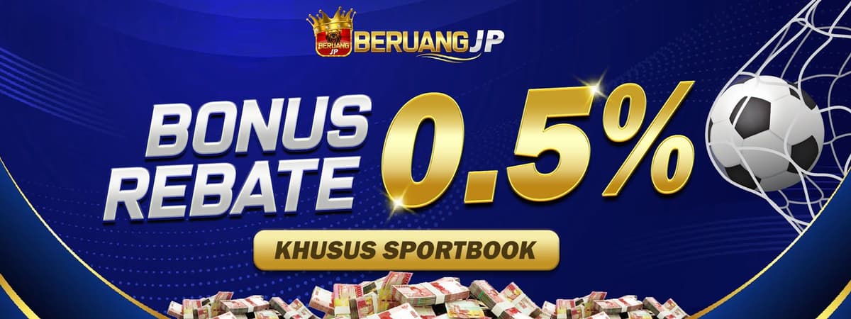 Bonus rebate Sportsbook 0.5% Banner