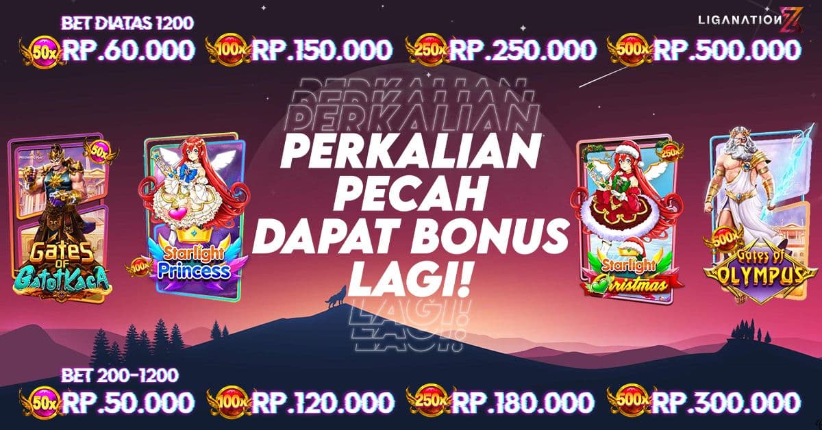 Promo CLAIM BONUS PECAH PERKALIAN