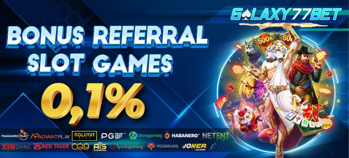 BONUS REFERRAL SLOT GAME 0.1%
