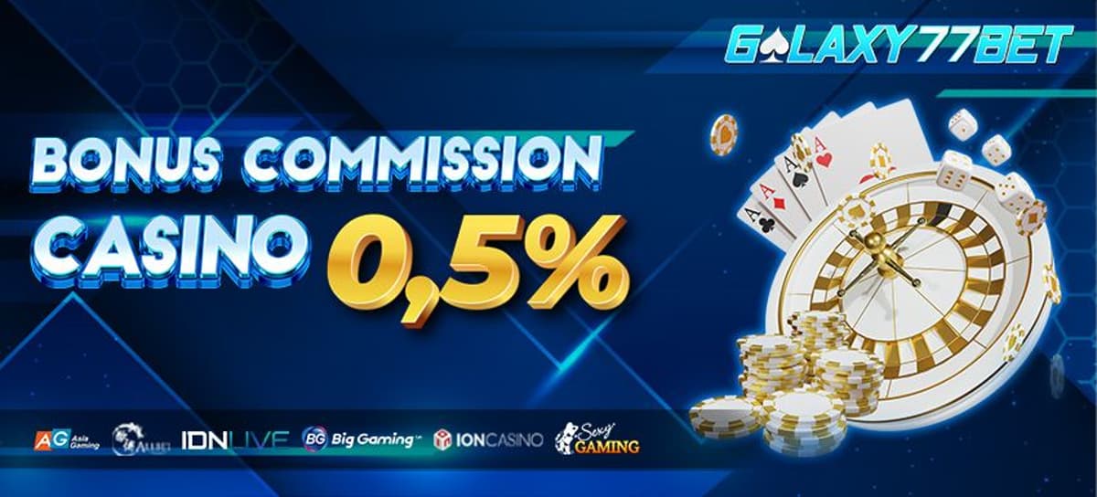 KOMISI CASINO 0.5%