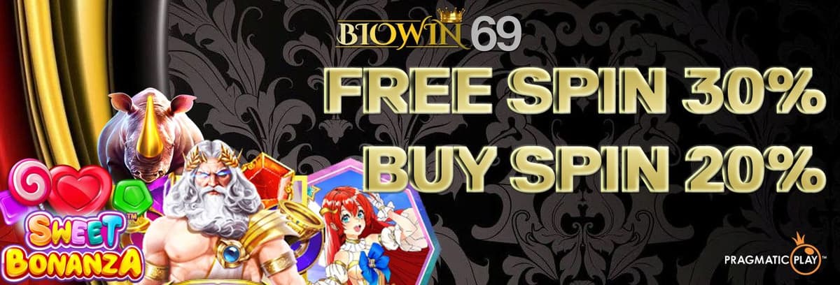 BONUS FREESPIN 30% BUYSPIN 20% (PRAGMATIC SLOT)