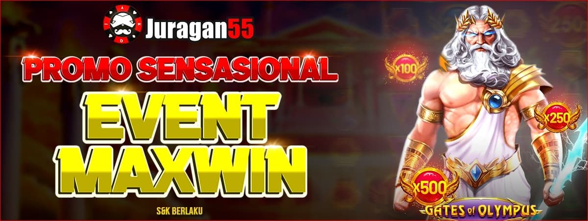 EVENT MAXWIN GATE OF OLYMPUS Banner