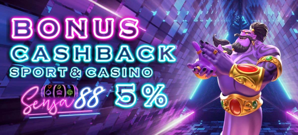 Bonus Cashback 5% Casino & Sports